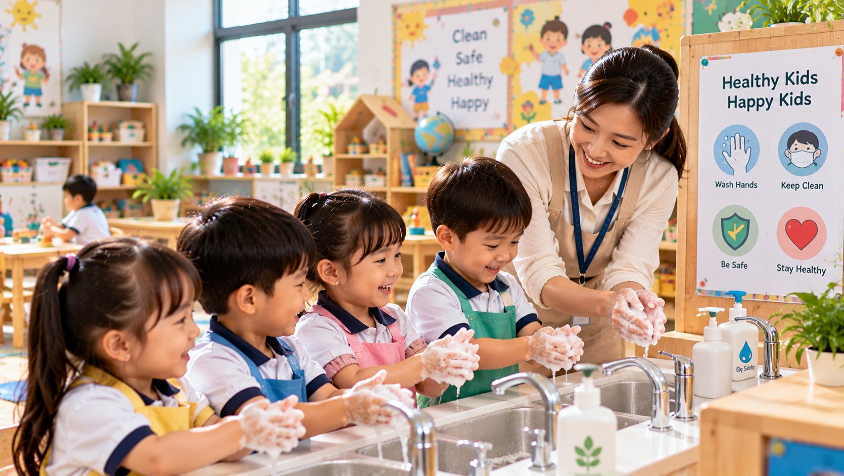 UK TVET Learning College | Health, Safety and Hygiene in Childcare