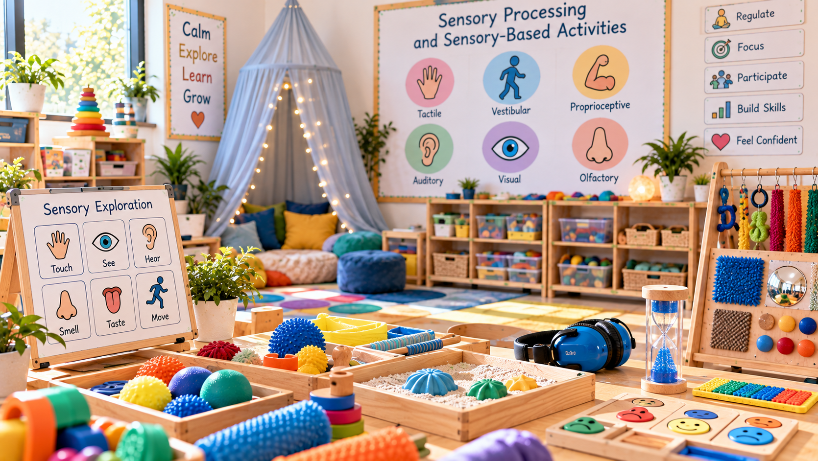 UK TVET Learning College | Sensory Processing and Sensory-Based Activities